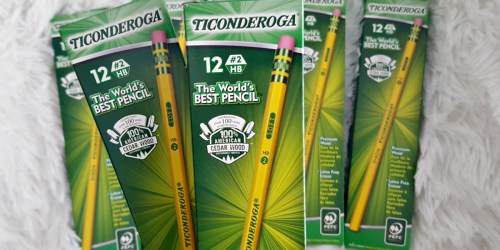 Ticonderoga Pencils 96-Count Just $9.96 (Regularly $32) – Only 10¢ Each