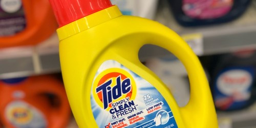 Tide Simply Clean Laundry Detergent Only $1.95 at Walgreens