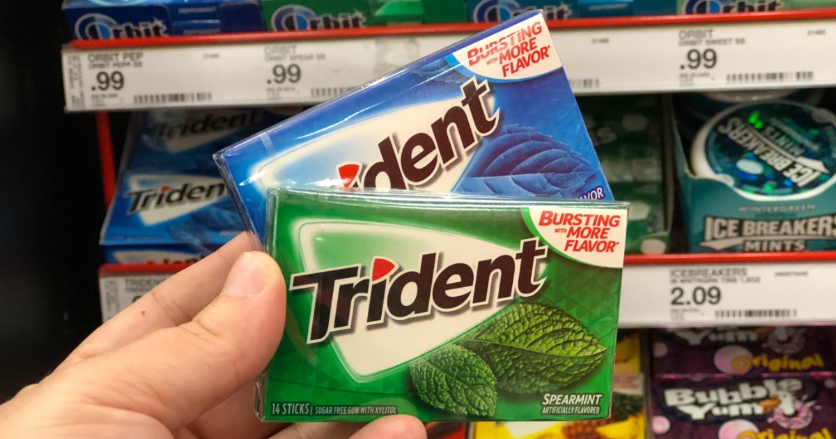 Target: Trident Chewing Gum Singles Only 69¢ (Just Use Your Phone)