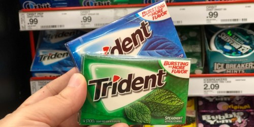 Target: Trident Chewing Gum Singles Only 69¢ (Just Use Your Phone)