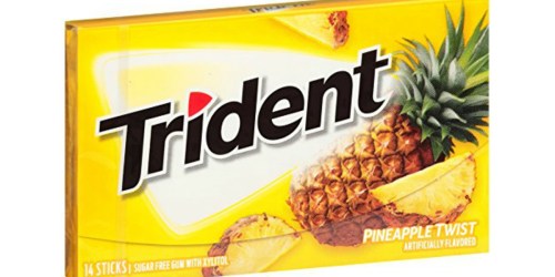 Amazon: Trident Sugar Free Pineapple Twist Gum 12-Pack Only $6.94 Shipped (Just 58¢ Per Pack)