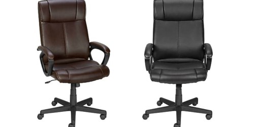 High Back Office Chair Just $49.99 Shipped (Regularly $160) at Staples