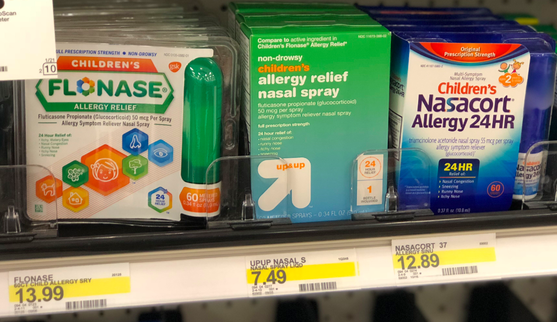 30 Off Up & Up Allergy Relief Nasal Spray at Target (Similar to