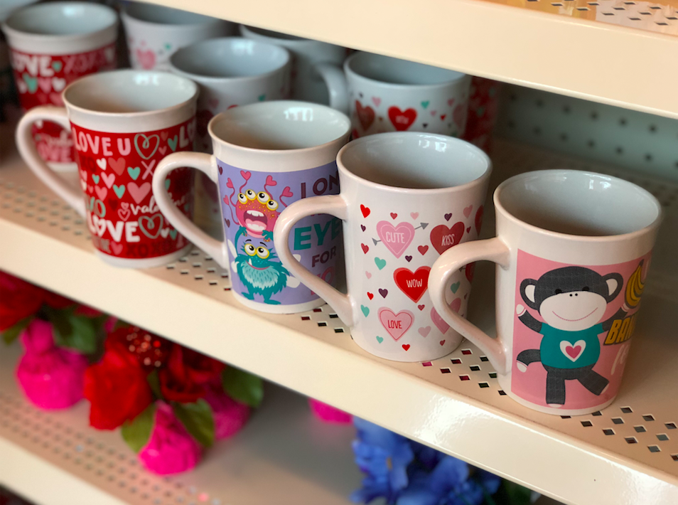 Dollar Tree Valentine S Day Emoji Mugs ONLY 1   Vaentines Day Mugs At Dollar Tree 