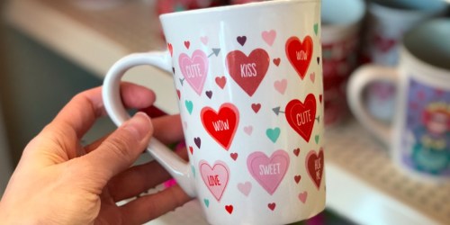 Dollar Tree: Valentine’s Day & Emoji Mugs ONLY $1