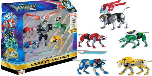 Target: Voltron Exclusive 5-Figure Set Only $41.99 Shipped (Regularly $70)