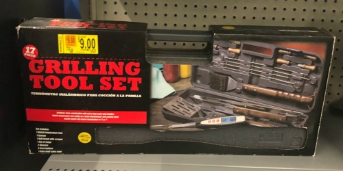 Walmart Clearance Find: 17-Piece Grilling Tool Set ONLY $9 (Regularly $19)