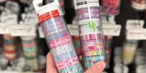25% Off Entire Michaels Purchase Coupon Including Sale Items = Washi Tape Packs Just $3.75 (Reg. $15)