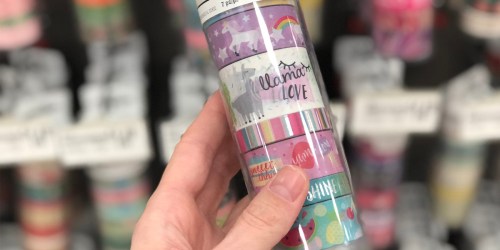 Michaels: Washi Tape 8-Count Packs Just $5.39 Each (Regularly $15) – Today Only