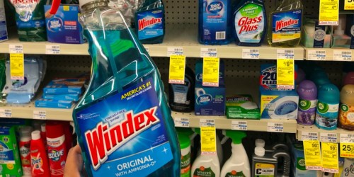 Windex & Scrubbing Bubbles Cleaners ONLY $1.25 Each After Rewards at CVS