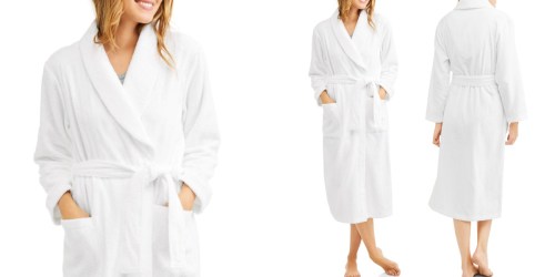 Walmart.com: Womens Terry Spa Robe Only $15 (Regularly $36)
