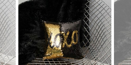 Sequin Pillow Only $2.99 Shipped (Regularly $13) & More