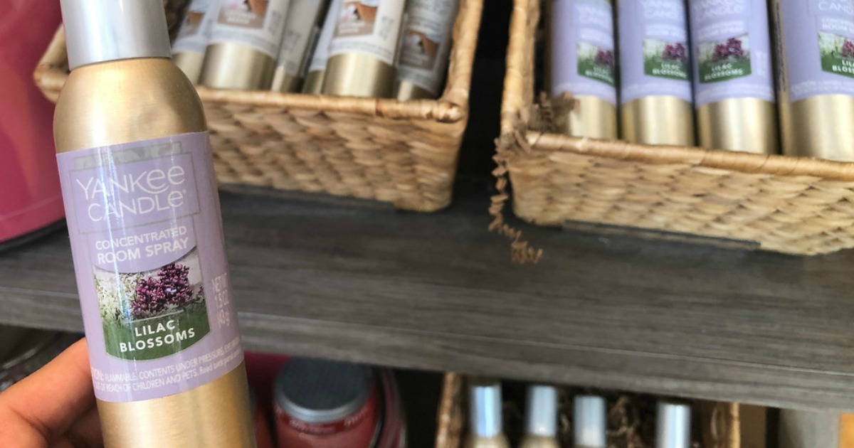 Buy 1 Yankee Candle Fragrance Sphere Or Room Spray & Get 2 FREE