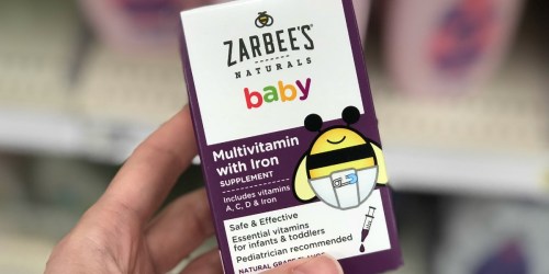 OVER 50% Off Zarbee’s Baby Multivitamins at Target