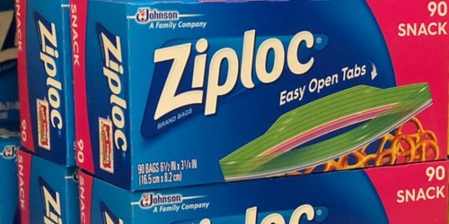 Amazon: Ziploc Snack Bags 270 Count Only $7.03 Shipped