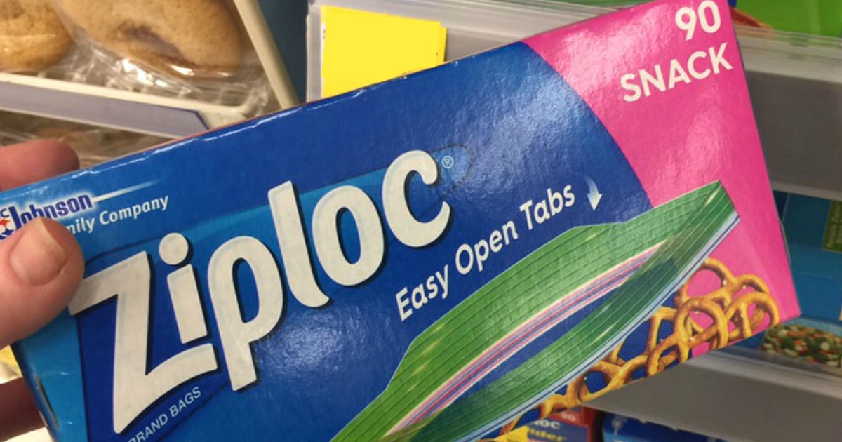 Amazon Prime 270 Ziploc Snack Bags Only 6.42 Shipped