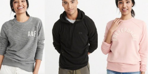 Abercrombie & Fitch Sweatshirts & Hoodies Just $15 Each (Regularly $48+)