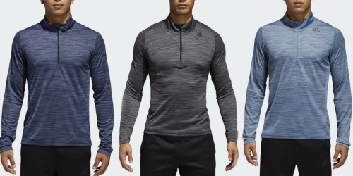 Mens Adidas 1/4 Zip Pullover ONLY $15 Shipped (Regularly $45)
