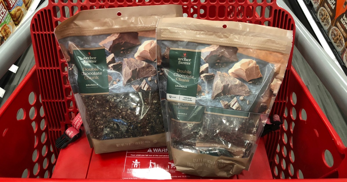 Over 60 Off Archer Farms FamilySize Granola at Target (Just Use Your