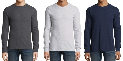 Men’s Long Sleeve Thermal Tops & Graphic Tees ONLY $3.34 Each at JCPenney + More