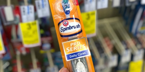 NEW $1/1 Arm & Hammer Spinbrush Coupon = Only $1.99 After Rewards at CVS