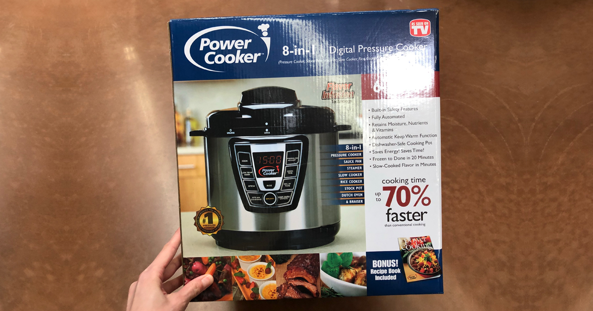 As Seen On TV 6 Quart Digital Pressure Cooker Possibly Only 40 At