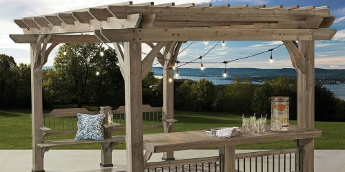 Sam’s Club: 14’x10′ Pergola w/ Electrical Outlets Only $799 (Regularly $1,450)
