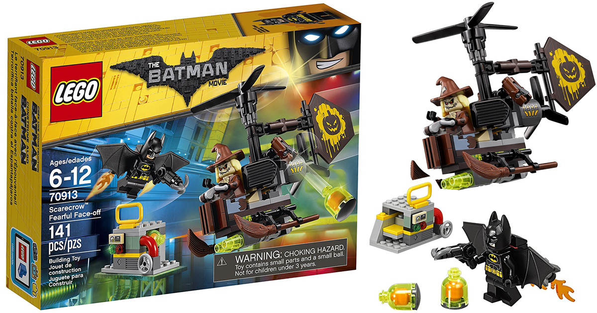 LEGO Batman Movie Scarecrow Fearful Face-Off Building Kit ONLY $10.49