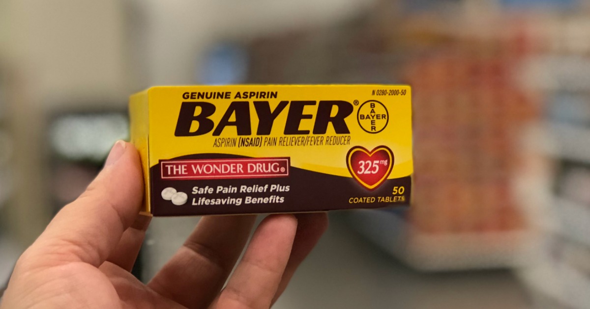 Bayer Aspirin 50Count Only 2.67 at Target (Regularly 5)