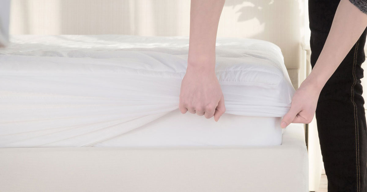 bedsure ultra soft & breathable overfilled mattress protector
