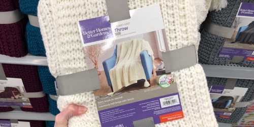 Better Homes & Gardens Throw Blankets Possibly Only $4 at Walmart (Regularly $20)