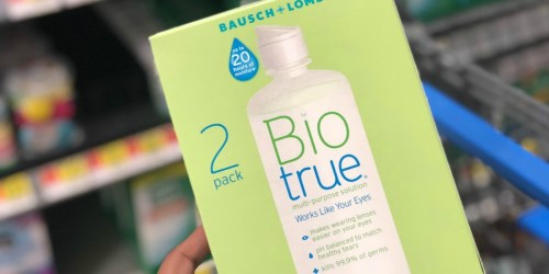 TWO Biotrue Contact Lens Solution Bottles ONLY $10.18 Shipped on Amazon