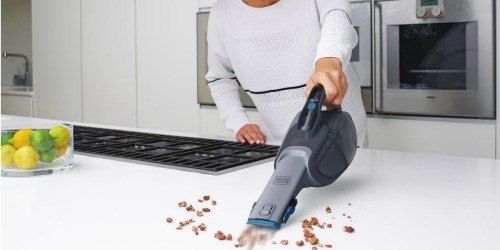 Black + Decker SMARTECH Cordless Lithium-Ion Hand Vacuum Only $34.99 (Regularly $80)