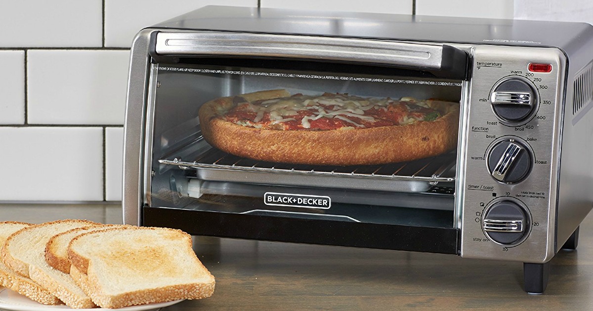 Amazon: BLACK+DECKER 4-Slice Convection Toaster Oven Just $20.38 (Regularly  $40)