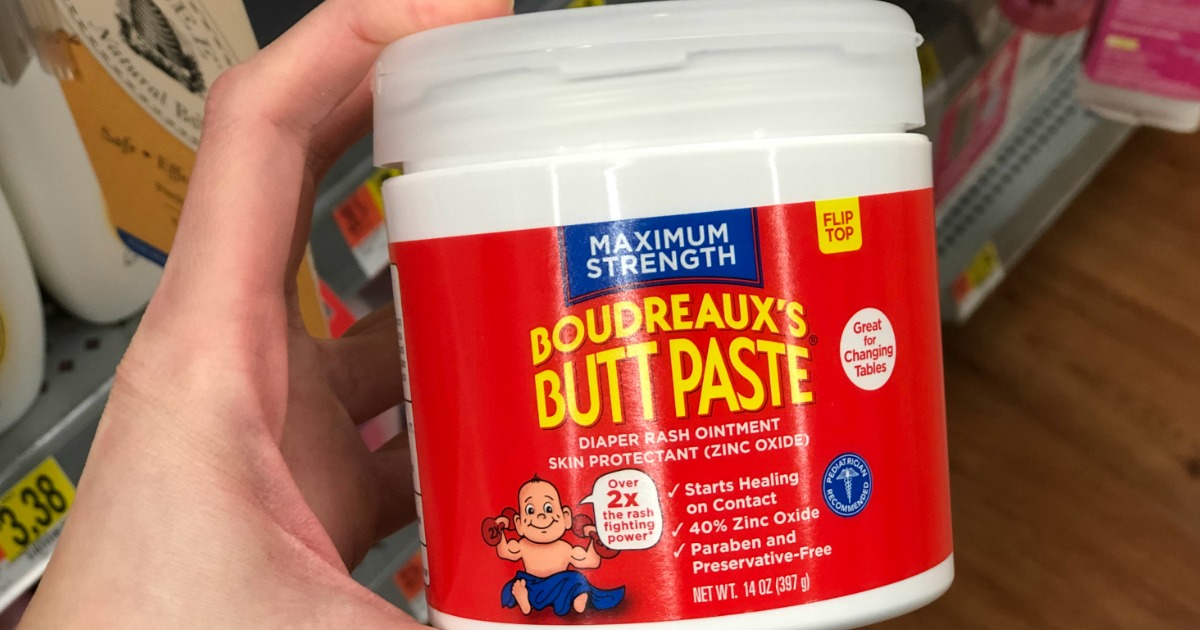 Boudreaux’s Butt Paste Diaper Rash Cream 14oz Jar Only $11 Shipped on Amazon