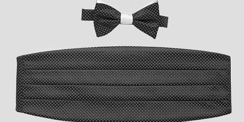 Calvin Klein Bow Tie & Cummerbund Sets Only $9.99 Shipped (Regularly $60) & More