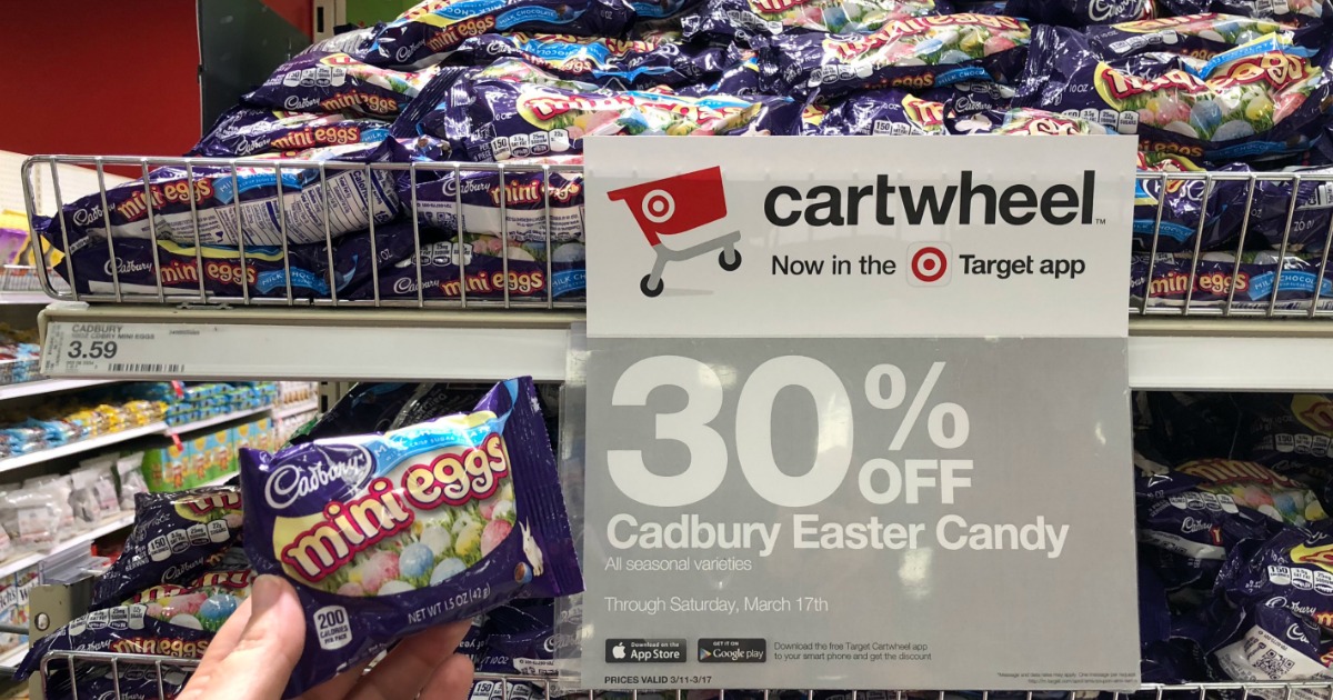 Cadbury Easter Candy Only 55¢ at Target (Just Use Your Phone) Hip2Save