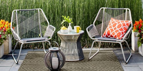 Target.com: 3 Piece Sling Rope Patio Chat Set Only $190.48 Shipped (Regularly $270)