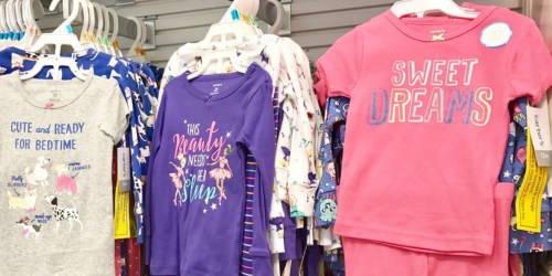 Carter’s 4-Piece Pajama Sets as Low as $5.74 Each Shipped for Kohl’s Cardholders (Just $2.87 Per Pair)