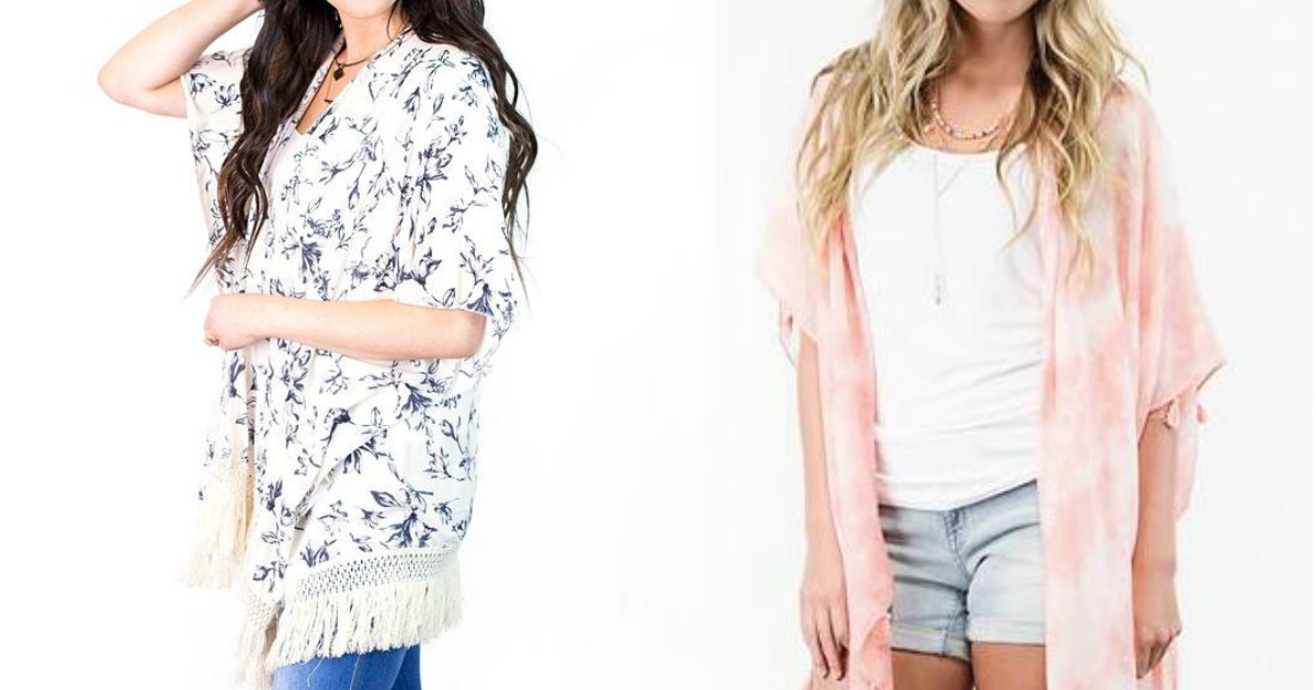 40% Off Kimonos + FREE Shipping