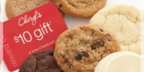 Cheryl’s Cookies 6 Count Sampler Box AND $10 Reward Card Just $6.99 Shipped
