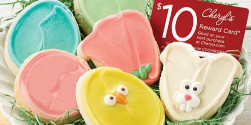 Cheryl’s Cookies Easter Cookie Sampler AND $10 Reward Card ONLY $9.99 Shipped