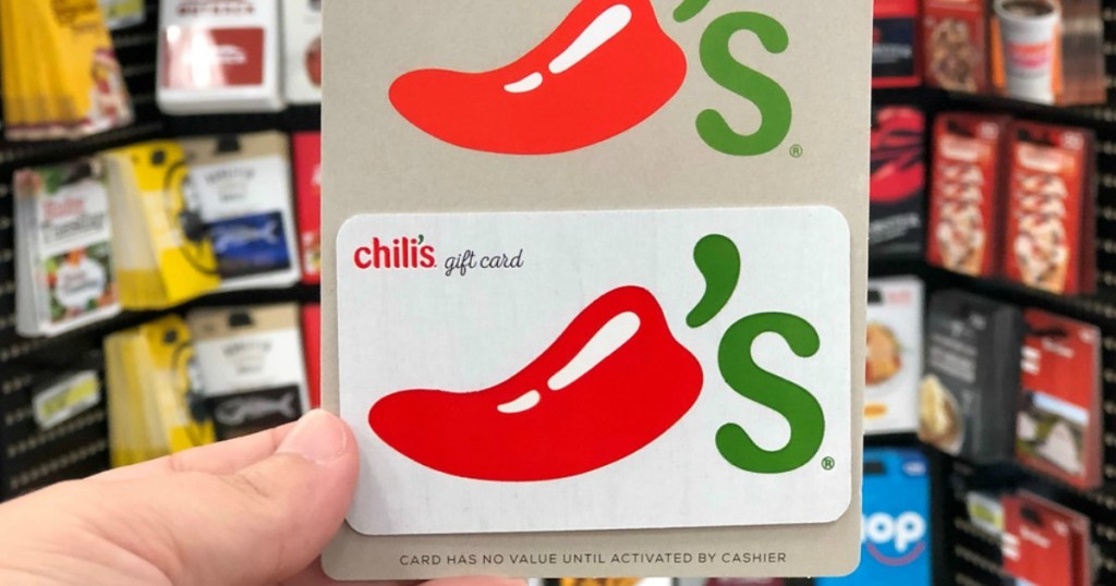 100 Chili S Gift Card Only 75 Shipped More Deals At Sam Club