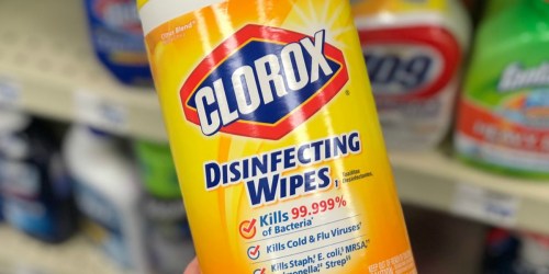 Clorox Disinfecting Wipes 5-Pack Only $11.98 at Sam’s Club – Just $2.40 Per Pack