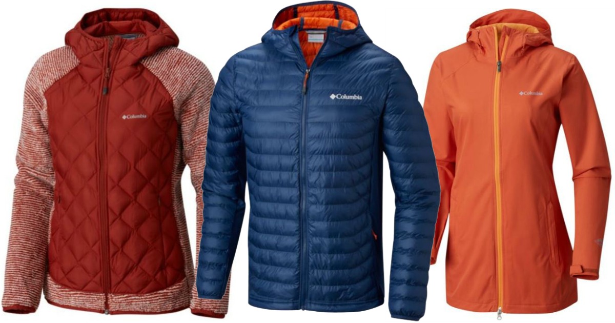 60% Off Columbia Mens and Womens Jackets + FREE Shipping