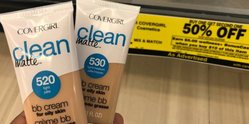 Almost 90% Off CoverGirl Cosmetics after Rewards at Rite Aid