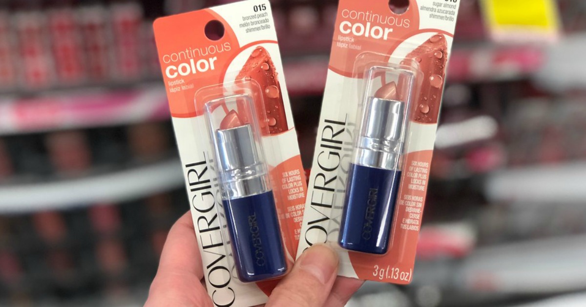 High Value $6/2 CoverGirl Products Coupon = FREE Cosmetics at CVS