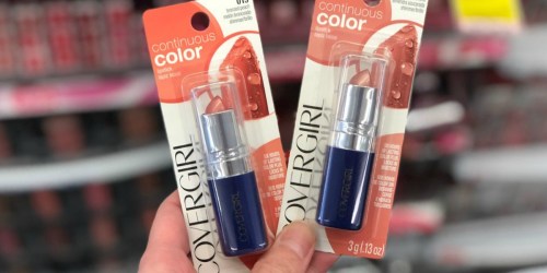 High Value $6/2 CoverGirl Products Coupon = FREE Cosmetics at CVS