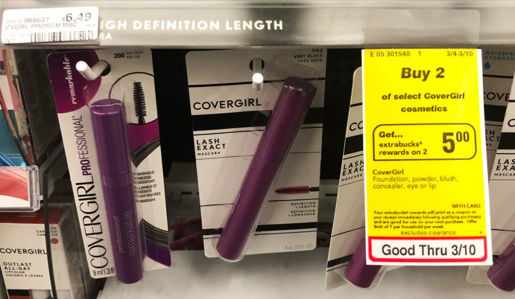 Print This Buy One Get One FREE CoverGirl Cosmetics Coupon While You