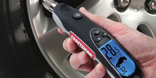 Craftsman Programmable Digital Tire Gauge Only $13.49 (Regularly $27) w/ Free Pick-up at Sears